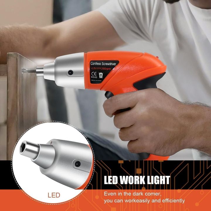 45%20Pieces%20Cordless%20Screwdriver%20Compact,%20Rechargeable%20Lightweight%20Electric%20Drill%20Set,%20Rotating%20Handle,%20Reversible,%20Magnetic%20Chuck,%20Led%20Light,%20Suitable%20for%20Home%20Assembly%20and%20Office%20DIY%20Tool%20-%20Image%205