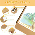 A3 Drawing Board, 46x36cm Portable Art Clipboard with Sturdy Clip. 