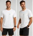 Mens Pocket T-Shirts White. 