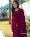 Women's Festival Silk Saree With Blouse Piece. 