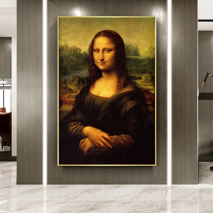 Living%20room%20prints%20and%20paintings%20on%20the%20walls%20of%20art,%20famous%20Mona%20Lisa%20art%20paintings,%20canvases,%20Leonardo%20da%20Vinci%20posters,%20classical%20art%20paintings%20-%20Image%203