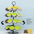 Coffee Capsule Holder Detachable Coffee Pod Holder Tower for Cafe. 