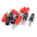 Banana Jack Plug Connector Male Red and Black Pair-4mm. 