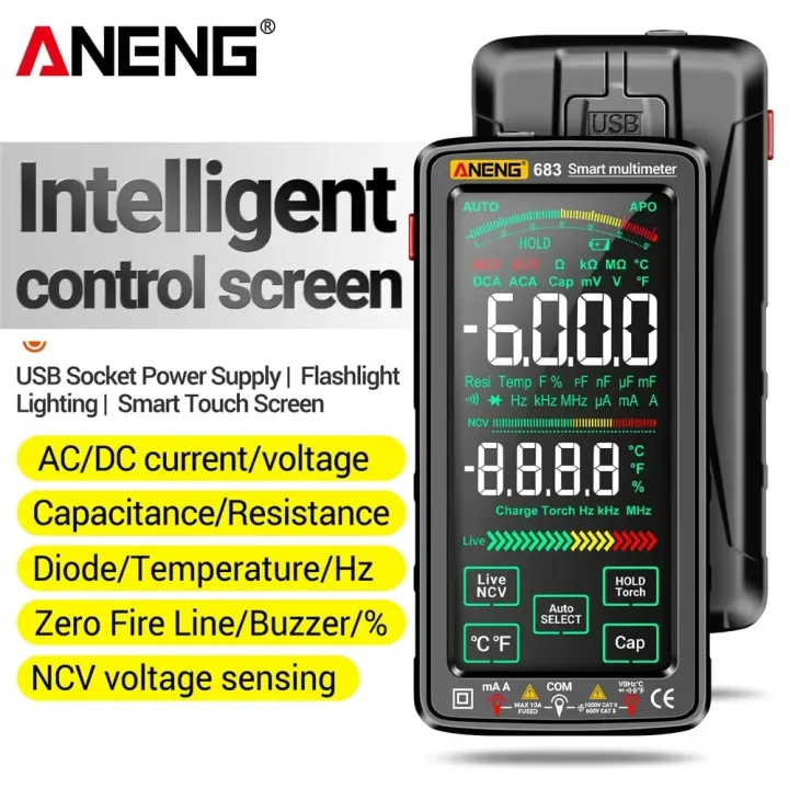 ANENG%20683/682/681%20Smart%20Digital%20Multimeter%206000%20Counts%20Ammeter%20Voltmeter%20Digital%20Voltage%20Tester%20Electrical%20Capacitance%20Meter%20-%20Image%202