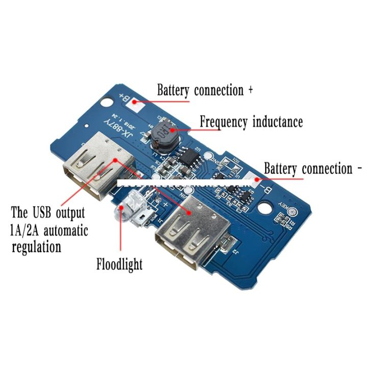 2 Way Power Bank Module Without Display | Daraz.lk
