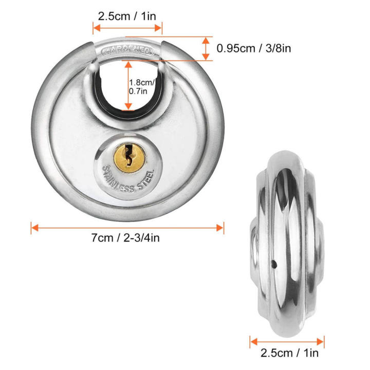Rustproof%20And%20Waterproof%2070MM%20Stainless%20Steel%20Round%20Disc%20Storage%20Pad%20Lock%20Padlock%20-%20Image%204