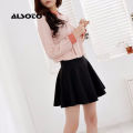 ALSOTO 2024 Winter and Summer Style Brand Women Skirt Elastic Faldas Ladies Midi Skirt Girl Mini Short Skirts Saia Feminina. 