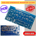 EGS002 SINE WAVE INVERTER PCB 12/24V  EGS-002 INVERTER EGS 002 INVERTER PCB  POWER INVERTER PCB DC TO AC INVERTER PURE SINE WAVE INVERTER. 