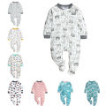 Boy Romper 100% Cotton O-neck Newborn Baby Girls Clothes Full Sleeve Jumpsuit 0-18 months. 