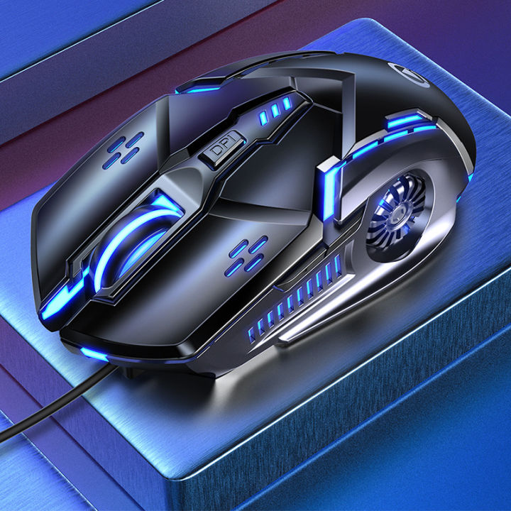 Silver%20Carved%20Mechanical%20Gaming%20Mouse,%20Wired,%20Suitable%20for%20Desktop%20And%20Laptop%20Use,%20Silent%20for%20And%20Esports.%20-%20Image%202