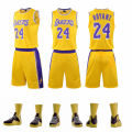 Lakers basketball suit Clippers Bucks suit James Kobe jersey Nets Irving training suit diy. 