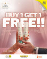 Buy 1 Get 1 free, Her Majesty Floral Miss Women's Body Mist -135ml. 