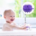 Bath and Shampoo Brush, Silicone Body Scrubber for Use in Shower, Exfoliating Body Brush, Premium Silicone Loofah, Head Scrubber, Scalp Massager/Brush, Wet and Dry, Easy to Clean. 