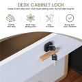 Zinc Alloy Drawer Cupboard Locker Cam Lock with Keys, Black. 