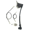OUMERY Ignition Coil Module Spark Plug FIT for CHINESE CHAINSAW 2500 25CC ZENOAH G2500 LAWNFLITE Parts. 