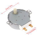 MDS-4A 220V Micro Turntable Synchronous Tray Motor Microwave Oven Accessories Core Coupling Clutch. 