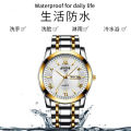 Original Swiss Automatic Mechanical Watch Waterproof Watch Men's Business Casual Luminous Calendar Imported Famous Watch. 