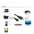 1M 1.5M Mini HDMI To HDMI Cable HD 4K 1080P High Speed HDMI Adapter For Pc Tv Monitor Projector Camera Dvd. 