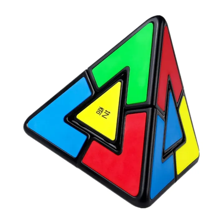 QiYi Fun Duo Pyramind 2x2 Strange Shape Pyramid Magic Cube 2x2x2 ...