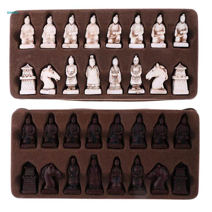 Chinese%20Chess%20Game%20w/%20Folding%20Chessboard+Terracotta%20Army%20Chess%20Pieces%20Set%20S%20-%20Image%207