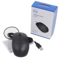 Dell Wired USB Optical Mouse MS111 3 Button Wheel Mouse 1000 dpi Sensitivity for Laptop Desktop. 
