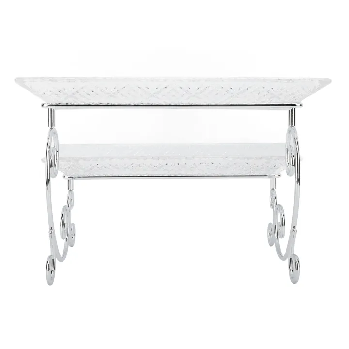 2%20Tiered%20Glass%20Buffet%20Serving%20Tray%20Exquisite%20Glass%20Buffet%20Serving%20Tray%20Multifunctional%20for%20Dishes%20for%20Party%20-%20Image%204