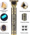 Professional Hair Clippers for Men, Tefuturein Cordless Zero Gapped Trimmer Hair Clipper, Professional Hair Trimmer, Gold Knight Close-Cutting Trimmers T-Blade Trimmer Electric Haircut Kit. 