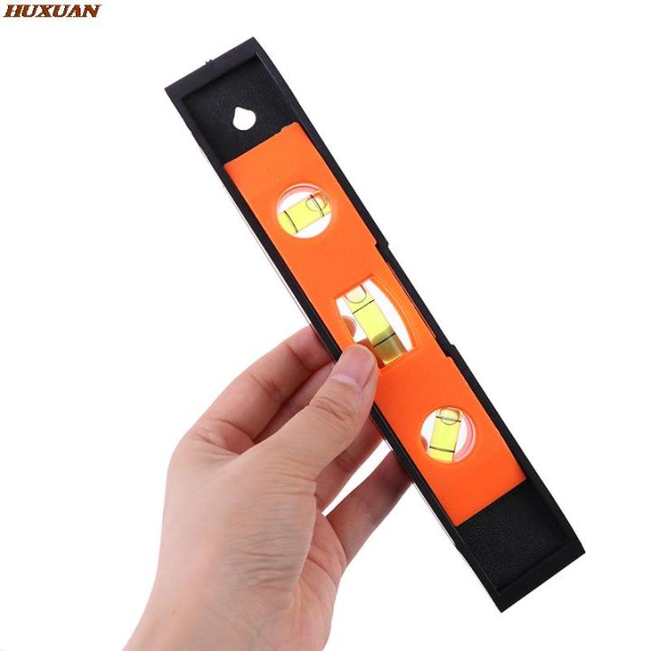Mini Pocket Ruler 23cm 3 Bubble Mini Pocket Portable Level Ruler Torpedo Balance Ruler ...
