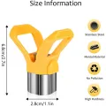 Reversible Airless Paint Nozzles with Tip Guard Set, Sprayer Paint Machine and Spraying Parts(215 311 317 517). 