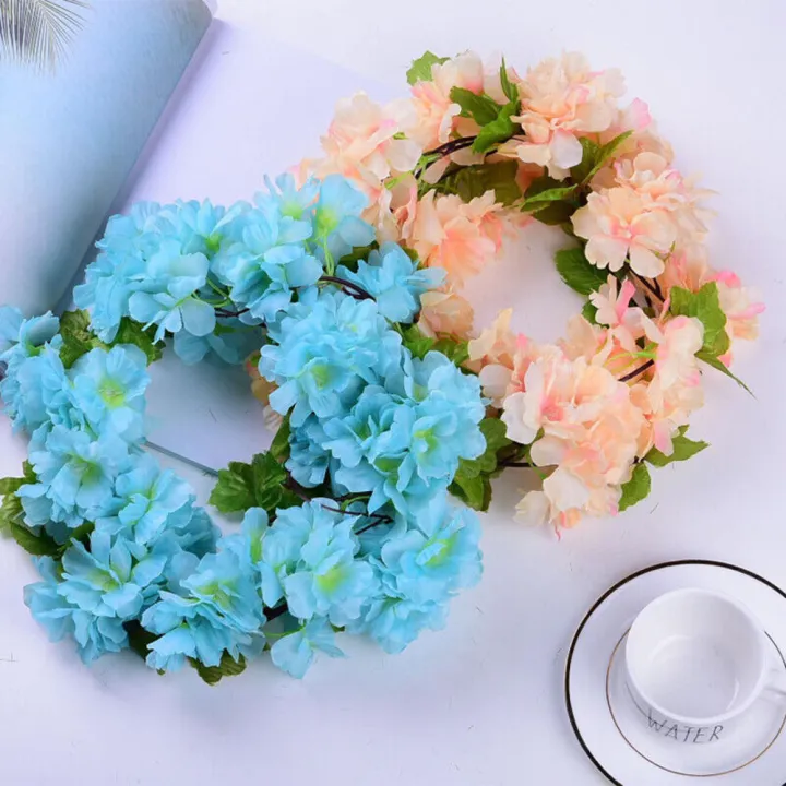 Easy%20To%20Hang%20Artificial%20Cherry%20Blossom%20Hanging%20Rattan%20Exquisite%20Natural-Looking%20Lifelike%20Simulated%20Garland%20Lightweight%20Durable%20%20Flower%20for%20Wedding%20Backdrop%20Party%20Decoration%20Restaurant%20Ambiance%20Photo%20-%20Image%205