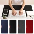 【FOOT SOFA】 Soft Wool Felt Large Office Table Desk Mat Mouse Pad Laptop Cushion Keyboard Mice Mat. 