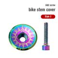 TANKE Bicycle Headset Fork Top Cap Mtb Bike Stem Cover 28.6mm 1 8 Inch Steerer Parts 3 Color. 