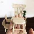 Premium 1:12 Dolls House Miniature Dining Table Chair Set Pretend Scene Fairy Landscape. 