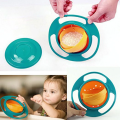 Magic Baby Feeding Bowl- 360 Degree Rotation, Spill Resistant Universal Gyro Bowl with Lid for Kids, Kids Safety Bowl-1Pcs. 