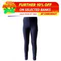 One plus One Girls Plain Leggin - Blue. 