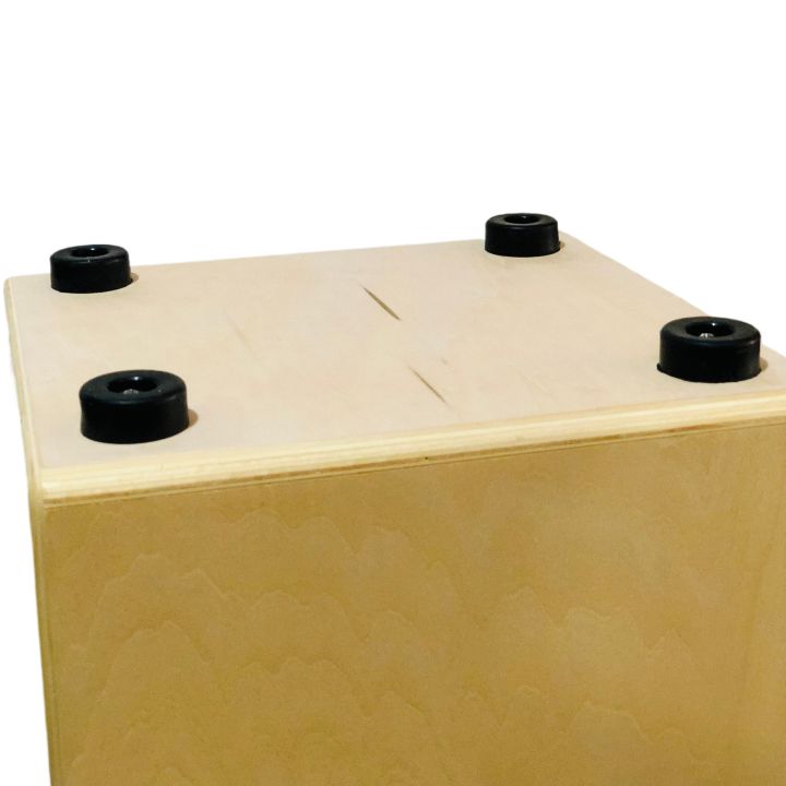 MP%20%20Adjustable%20Cajon%20box%20with%20padded%20Bag%20Maverick%20Percussion%20Adjustable%20Snare%20Wire%20Cajon%20Box%20Drum%20with%20Padded%20Gig%20Bag%20and%20padded%20foam%20seat%20-%20Natural%20Faceplate,%2019"x12"x11"%20MP%20Cajon%20-%20Image%206