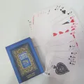 777 Poker Plastic Playing Cards with Case- 100% PVC Waterproof Casino Quality 54 Cards. 