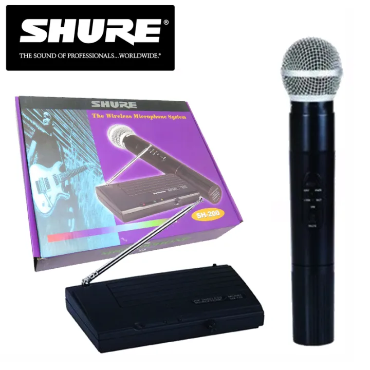 SHURE%20SH-%20200%20wireless%20single%20hand%20microphone%20quartz%20locked%20receiver%20-%20Image%207