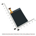 For Nokia 6300 5320 5310 E51 cell phone LCD 6120c 7610S 6500c LCD Display Screen 6500S 6303 5610 E65 5700 LCD Part Replacement. 