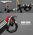 Bicycle MTB Wire Locks, Key / Password Chain and Cable Lock 1000mm Length 6/8MM Thickness with Holder, Anti-Theft Lock ACCESS Brand. 