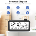 Digital Alarm Clock Visual Dual Display Countdown. 