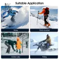LouisWill 5 IN 1 Winter Hats Plush Lining Warm Scarf Winter Warm Hat Thick Hat Full Face Protective Hats Breathable Mask Riding Goggles for Storm Cold Winter Climbing Skiing Cycling Hiking. 