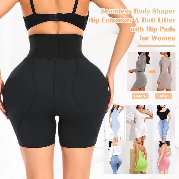 Women%20Hip%20Padded%20Shorts%20High%20Waist%20With%20Hook%20Tummy%20Control%20Panties%20Ass%20Booty%20Enhancer%20Big%20Buttocks%20Brief%20-%20Image%206