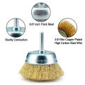 Wire Wheel Cup Brush Set for Drill for Rust Removal, Corrosion and Scrub Surfaces - 6 pcs. 