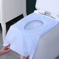 【Footprint】 10* Toilet Seat Covers Disposable For Wrapped Travel Toddlers Potty Training In Public Restrooms Toilet Liners Travel Easy Carry. 