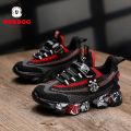 Bobdog Children's Shoes2023Spring and Autumn Mesh Breathable Boys' Casual Shoes Children's Sneakers Medium and Large Children's Running Shoes. 