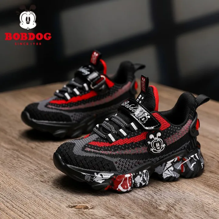 Bobdog%20Children's%20Shoes2023Spring%20and%20Autumn%20Mesh%20Breathable%20Boys'%20Casual%20Shoes%20Children's%20Sneakers%20Medium%20and%20Large%20Children's%20Running%20Shoes%20-%20Image%203