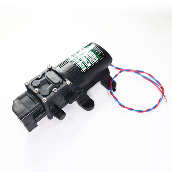 Spires 12V DC Water Pressure Pump with 2 Hose Clamps 12 Volt Diaphragm
