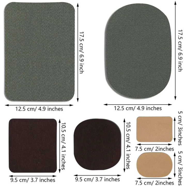60%20Pieces%20Iron%20on%20Fabric%20Patches%20Fabric%20Repair%20Patches%20Twill%20Clothing%20Repair%20Patch%20Kit%20for%20Jacket%20Clothes,%205%20Colors%20-%20Image%204