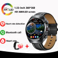 For Huawei Exercise Fitness Smart Watch Men Watch 4 Pro AMOLED HD Screen Bluetooth Call NFC Heart rate GPS SmartWatch 2024 New. 